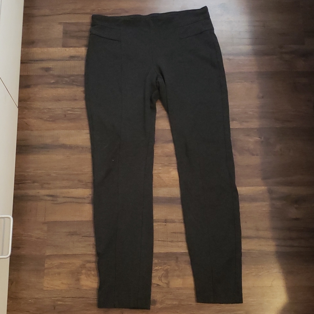 Gray dress leggings